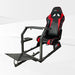 This is Majestic Black GTR Sim GTA Model Racing Simulator Frame with Speciale Black-Red seat.