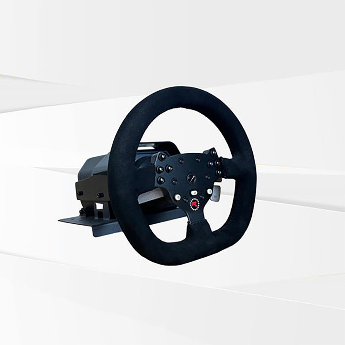 This is the full view of the GTR Simulator RS30 Ultra Force Feedback Wheel.