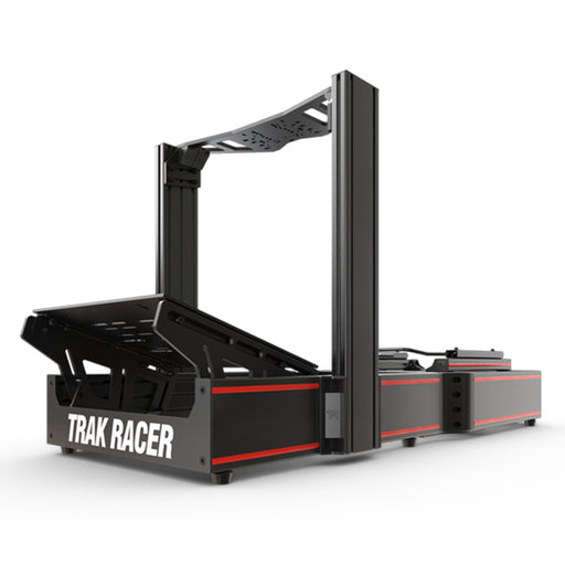 Trak Racer TR160S Racing Simulator Black Right Side Front view