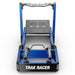 Trak Racer TR160S Racing Simulator Blue Top view