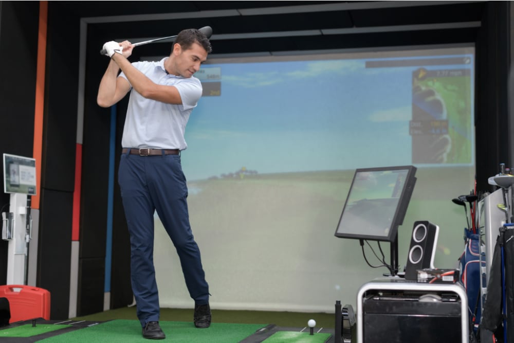 golf simulators for sale