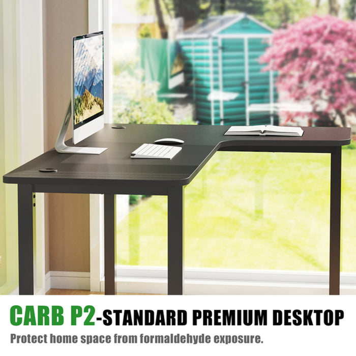 Right-sided L01 60" L-Shape Desk Carb P2-Standard.