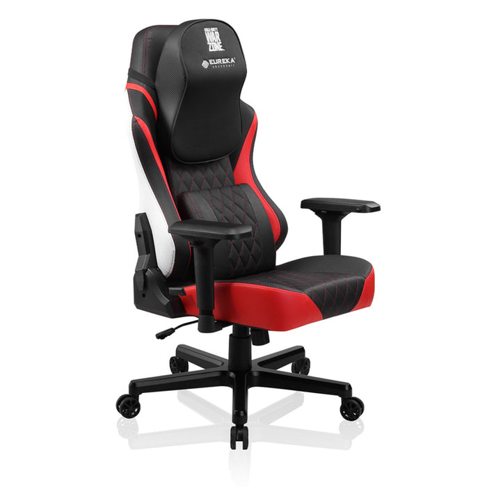 Red Warzone Gaming Chair full view.