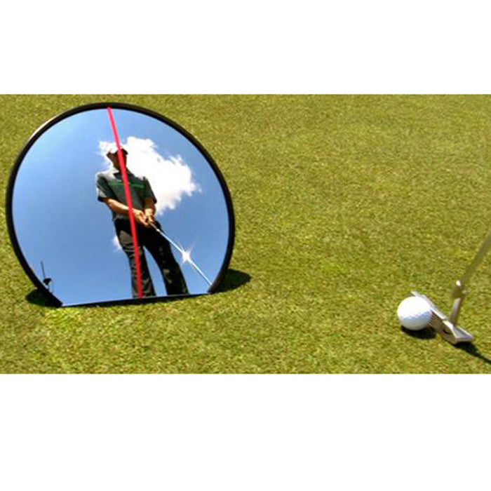 360° Mirror for Full Swing & Putting outdoors