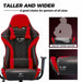 Red GX2 Gaming Chair seat dimensions