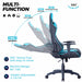 Blue GX2 Gaming Chair Recline and Height Adjustable.