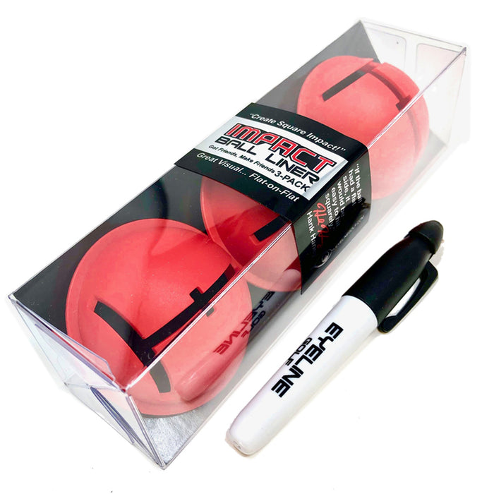 Hank Haney Impact Ball Liner 3-Pack packaging