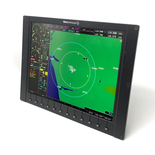 REALSIMGEAR GDU1500 15" MFD Flight Simulator Components map