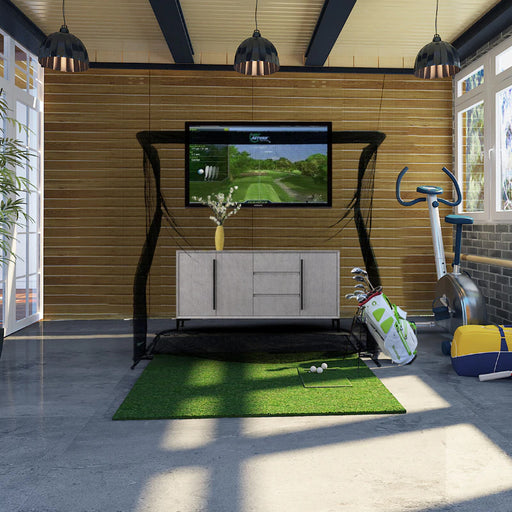 Golf In A Box 2 in a realistic room setting