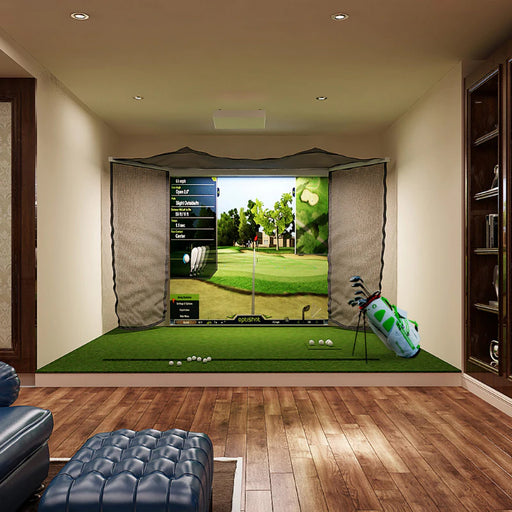Golf In A Box 5 in a well-lit realistic room setting