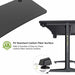 GIP 60" Gaming Desk P2-Standard Carbon Fiber Surface.