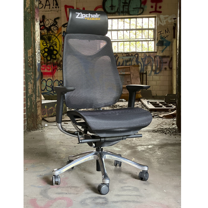 PhantomX Gaming Chair in an abandoned building
