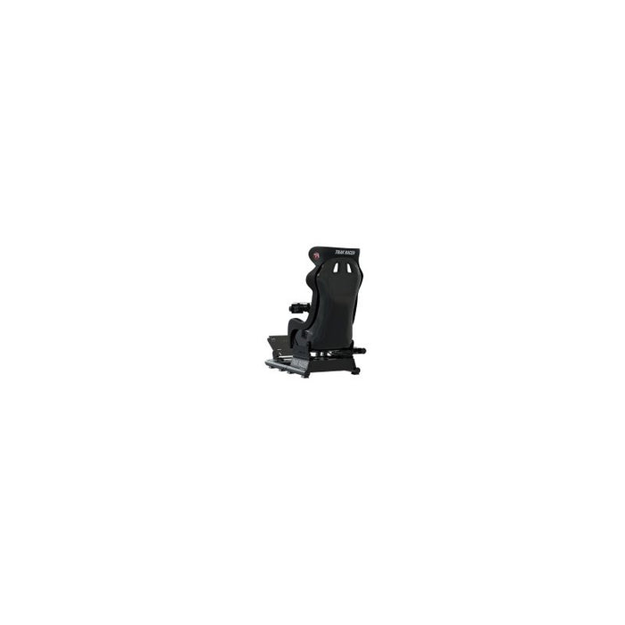 Trak Racer RS6 -03-B-SEAT3 Black Racing Simulator and GT Style Seat complete product angle