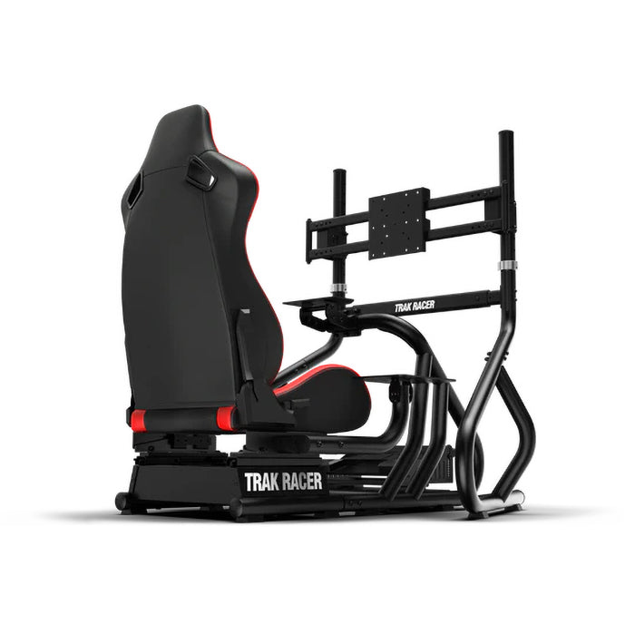 RS6 Flight Simulator with Rally Seat and an empty single monitor stand.