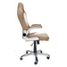 High Back Executive Sport Race Office Chair with Flip-up Arms right side view