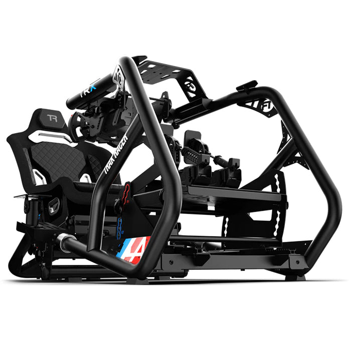 Black Track Racer Alpine Racing TRX with seat F1 model.