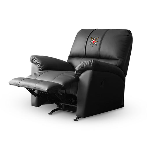This shows the Lay-flat Recline feature of the DreamSeat Freedom Rocker Recliner.