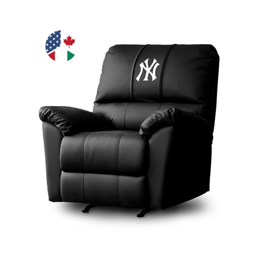 This is the full front view of the DreamSeat Freedom Rocker Recliner.