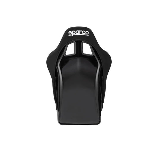TrackRacer Sparco Gaming Seat EVO XL Black back view.